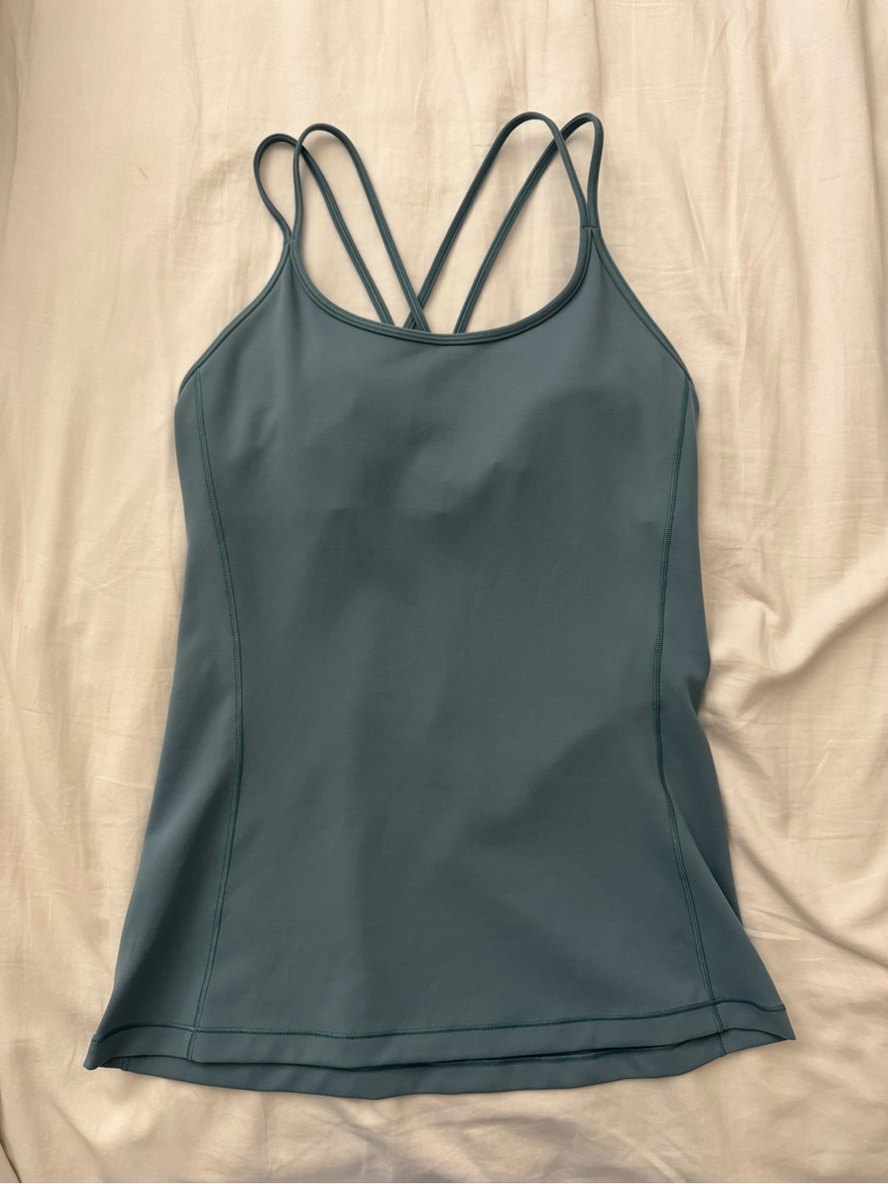 Lululemon Women’s Strappy Tank Top in Muted Teal